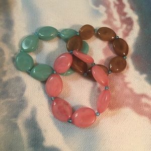 🔴3 for $10 Beautiful stone bracelet set